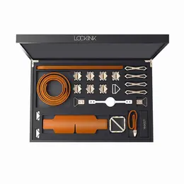 LOCKINK Brown All-in-One Bondage & Restraint System Set