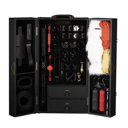 LOCKINK All-in-1 Black Restraint Set with Storage Case