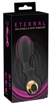 You2Toys Eternal Inflatable Silicone G-Spot & Prostate Device, USB, Black
