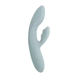 Svakom Chika Aplikacijom Kontrolisan Fleksibilni Dvostruki Vibrator Tirkizno Siva