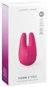 JimmyJane Form 2 PRO Pink Dvomotorni Kompaktni Silikonski Model