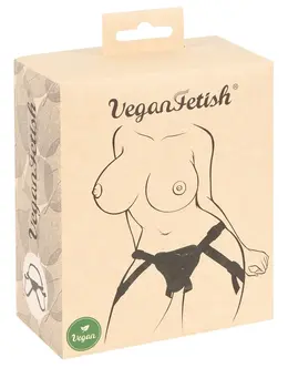 Vegan Fetish Strap-On Sistem S-L Podesiv, Efekat Kože, Veganski Materijal