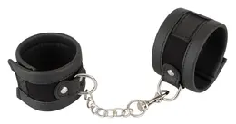 You2Toys Veganske Podesive Lisice sa Odvojivim Lancem Crne