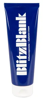 BlitzBlank Hair Removal Cream 250ml - Gentle Vegan Formula