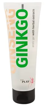 Just Play Gel Ginseng & Ginkgo 80ml - Herbal Water-Based Lubricant