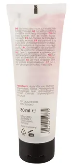 Just Play Strawberry Water-Based Lubricant 80ml - Fruity Scent, Vegan
