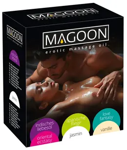 Magoon set masažnih ulja 6x200ml - Različiti mirisi, hranljiva formula