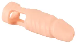 Realistixxx Ball Stretcher sa dualnim nastavkom, TPE u boji kože, 14.8 cm