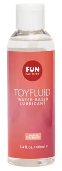 Fun Factory Toyfluid Water-Based Lubricant 100ml - For Silicone Accessories