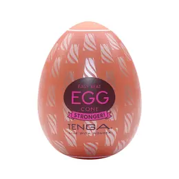 Tenga Egg Cone II Uređaj za intimnu stimulaciju Smeđi 1 kom
