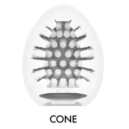 Tenga Egg Cone II Uređaj za intimnu stimulaciju Smeđi 1 kom
