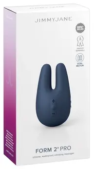 JimmyJane Form 2 PRO Slate Compact Dual-Motor Silicone Model USB