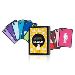 Tease & Please Sexy Slam Kartaška igra – Duplo pakovanje, Šarena edicija