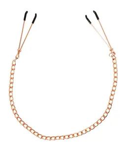 You2Toys Adjustable Stainless Steel Nipple Chain with Silicone Tips