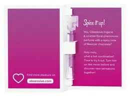 Obsessive Spicy Perfume Sample Set 50x1ml Oriental-Floral Fragrance