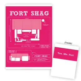 Warm Human Fort Shag Aroma Candle - Decorative Pillow Fort Theme