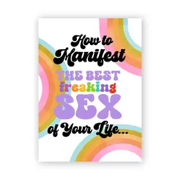 Warm Human - How To Manifest The Best Partner Card, Motivational Gift