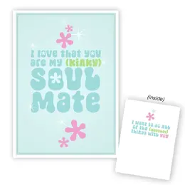 Warm Human Kinky Soulmate Fragrant Keychain Red Limited Edition