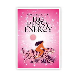 Warm Human Greeting Card - Big Confidence Energy, Colorful Design