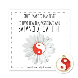 Warm Human Manifestation Token - Healthy Balanced Love Life Charm