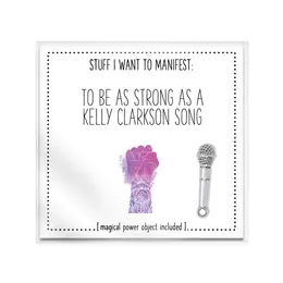 Warm Human moćni predmet - Inspiracioni manifestacioni token, Kelly Clarkson izdanje