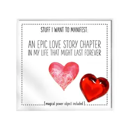 Warm Human Manifest Card & Power Object - Epic Love Story Edition
