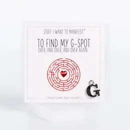 Warm Human Manifestation Power Object - To Find My G-Spot, Compact Charm