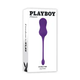 Playboy Pleasure Double Time Kegel trener ljubičasti, daljinski, vodootporan