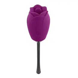 Playboy Pleasure Petal Vibrator Wild Astor – Silikonski uređaj u obliku ruže
