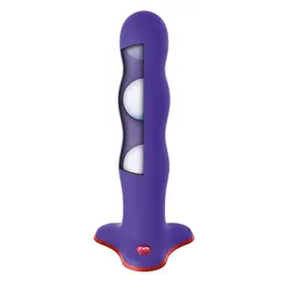 Fun Factory Bouncer Strap-on Model Flashy Purple with Internal Motion System