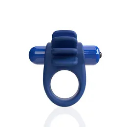 The Screaming O 4B Skooch Blueberry Intimate Vibrating Ring Silicone