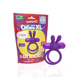 Screaming O 4B Ohare XL Intimate Ring Vibrator Silicone Grape