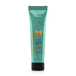 Orgie Lube Tube Pina Colada 100ml - Water-Based Lubricant with Cocktail Aroma