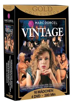Marc Dorcel Gold Collection Vintage Box Set 4 DVDs Multilingual Edition
