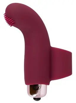 You2Toys Finger Vibe Silikonski Mini Masažer, 8.5 cm, Ljubičasti