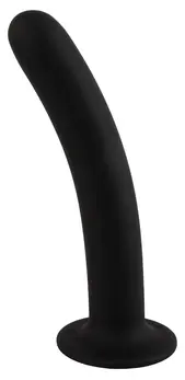 You2Toys Flexible Silicone Intimate Massager 12.6cm with Suction Cup Black