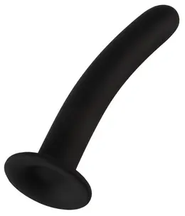 You2Toys Flexible Silicone Intimate Massager 12.6cm with Suction Cup Black
