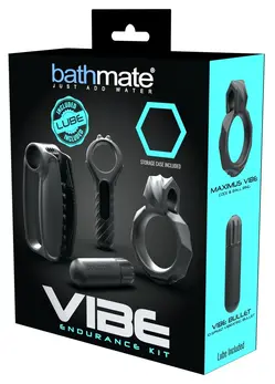 Bathmate Vibe Endurance Set 4-u-1 Silikonski Set za Performanse, Punjenje