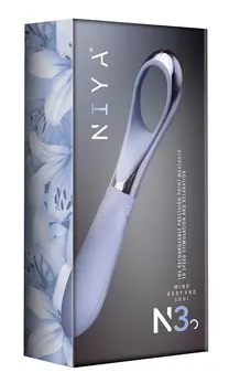 Rocks Off NIYA 3 Ergonomski Prstni Vibrator, Vodootporan, 10 Režima, Crni