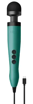 Doxy 3 USB-C Turquoise - High-Performance Body Massager, 28 cm