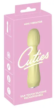 Cuties Mini Vibrator Yellow 4th Gen - Compact Flexible Silicone Device