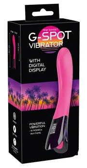 You2Toys Pink Sunset G-Spot Vibrator sa Digitalnim Displejem, Silikon, 20cm