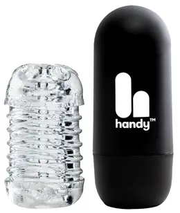 The Handy Dream Sleeve Touch Replacement Insert with Ribbed Texture 11cm