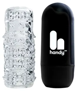 The Handy TrueGrip Gen 2 Sleeve Replacement Insert, Stretchable TPE, 14 cm