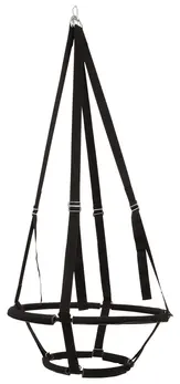 You2Toys Universal Support Swing Ring Adjustable 100kg Black Set