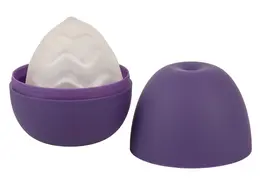 Skyn Stroke Compact Intimate Device with Flexible Sleeve and Lubricant