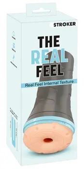 STROKER The Real Feel Compact Intimate Machine TPE 22cm Black