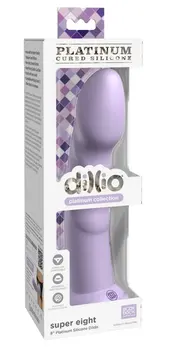 Dillio Platinum Super Eight 21cm Silikonski Intimni Uređaj Ljubičasta