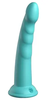 Dillio Platinum Slim Seven Teal 19.7 cm Anatomski Model, Silikon