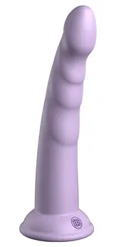 Dillio Platinum Slim Seven 7 Inch Silikonski Intimni Uređaj Ljubičasta